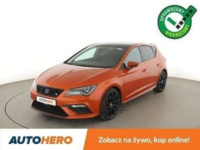 Pomarańczowy Używany 2018 Seat Leon Hatchback | 74 700 zł