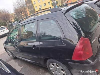 Czarny Używany 2004 Peugeot 307 Kombi | 2000 zł (Dobra cena)