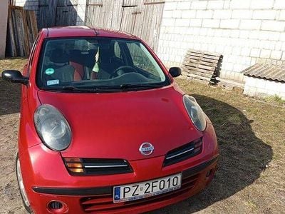 Używany Nissan Micra 2007 Czerwony Hatchback