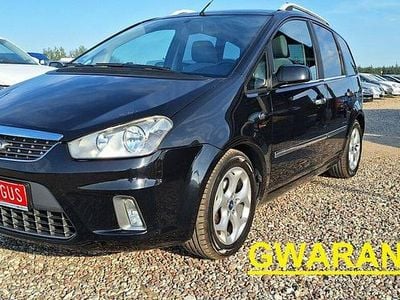 Czarny Używany 2008 Ford C-MAX Ghia Minivan | 10 900 zł
