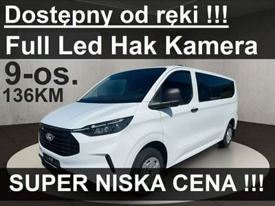 Biały Używany 2024 Ford Transit Custom Trend Kombi | 185 484 zł