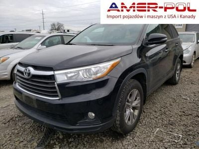 Używany Toyota Highlander 270 KM (198 kW) 2016 Czarny SUV