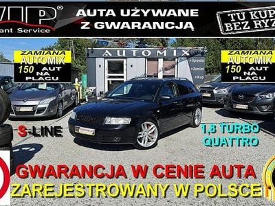 Używany Audi A4 190 KM (139 kW) 2003 Czarny Kombi