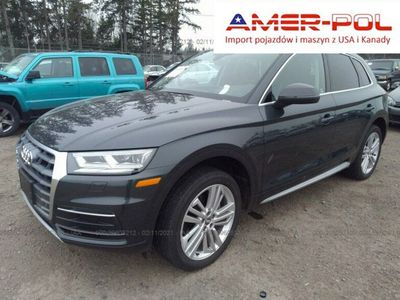 Szary Używany 2018 Audi Q5 Prestige SUV | 98 000 zł