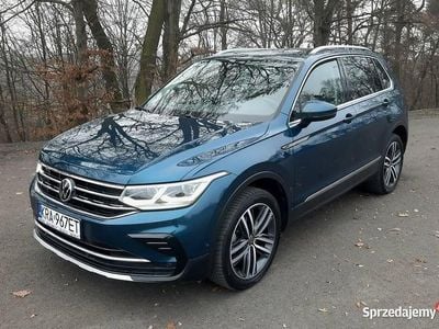 Niebieski Używany 2020 VW Tiguan Comfortline SUV | 94 900 zł (Dość drogi)