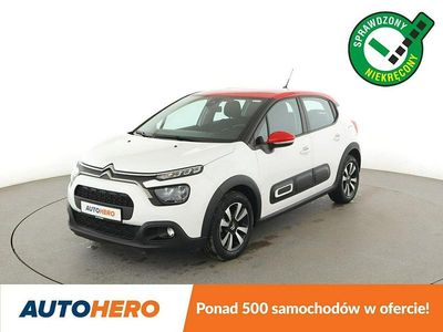 Biały Używany 2021 Citroën C3 SUV | 43 700 zł (Uczciwa cena)