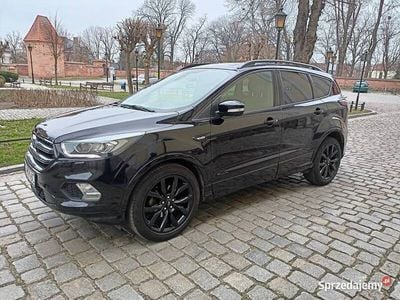 Czarny Używany 2018 Ford Kuga ST-Line SUV | 68 900 zł (Dość drogi)