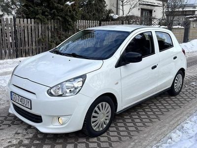 Używany Mitsubishi Space Star 71 KM (52 kW) 2015 Biały Hatchback