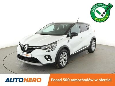 Biały Używany 2021 Renault Captur SUV | 68 400 zł (Uczciwa cena)