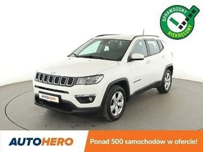 Biały Używany 2018 Jeep Compass SUV | 57 000 zł (Dobra cena)