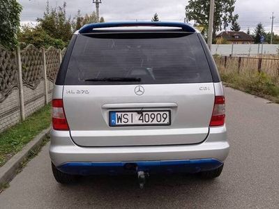 Srebrny Używany 2003 Mercedes ML270 SUV | 18 000 zł