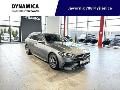 Szary Używany 2021 Mercedes C200 AMG Kombi | 152 900 zł
