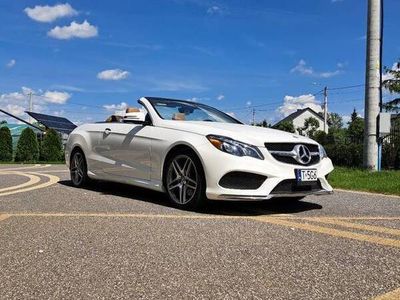 Używany Mercedes E500 AMG 408 KM (300 kW) 2016 Biały Kabriolet