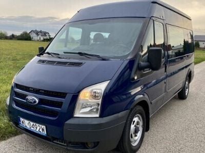 Niebieski Używany 2009 Ford Transit Minivan | 29 900 zł