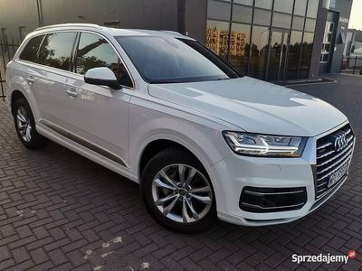 Biały Używany 2018 Audi Q7 Premium Plus SUV | 125 000 zł