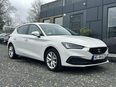 Używany Seat Leon 110 KM (80 kW) 2021 Biały (metalik) Hatchback