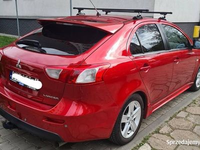 Czerwony Używany 2009 Mitsubishi Lancer Sportback Hatchback | 23 900 zł