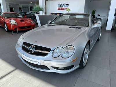Srebrny Używany 2003 Mercedes SL500 Coupe | 88 900 zł