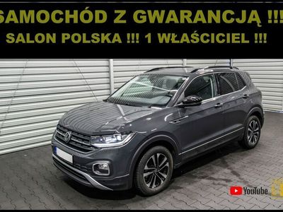 używany VW T-Cross - 1.5dm 150KM 2021r. 20 000km