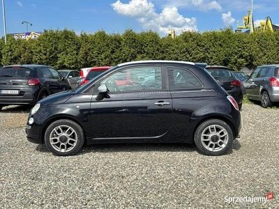 Czarny Używany 2010 Fiat 500 Hatchback | 14 990 zł