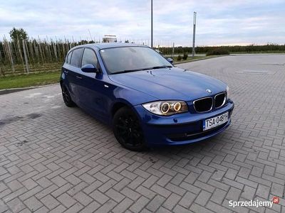 Niebieski Używany 2007 BMW 118 Hatchback | 19 900 zł (Drogi)