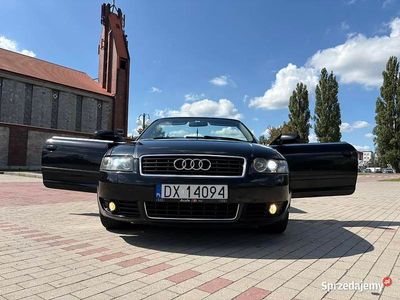 Czarny Używany 2002 Audi A4 Cabriolet Kabriolet | 19 900 zł
