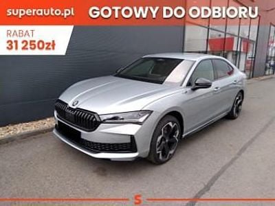Nowe Skoda Superb SportLine 193 KM (141 kW) 2025 Srebrny Sedan/Limuzyna