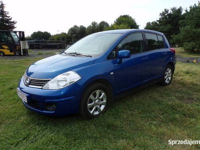Niebieski Używany 2008 Nissan Tiida Hatchback | 13 900 zł