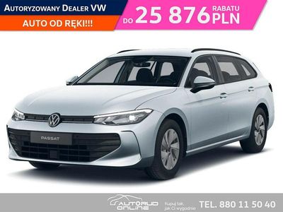 Nowe VW Passat 122 KM (89 kW) 2025 Srebrny (metalik) Kombi