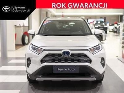 Biały Używany 2020 Toyota RAV4 Hybrid Executive SUV | 139 850 zł (Drogi)