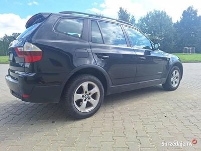 Czarny Używany 2008 BMW X3 SUV | 21 500 zł (Dobra cena)