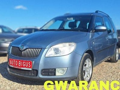 Niebieski jasny (metalik) Używany 2007 Skoda Roomster Minivan | 12 900 zł