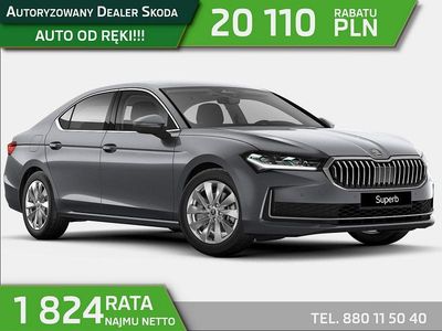 Szary (metalik) Używany 2024 Skoda Superb Sedan/Limuzyna | 170 572 zł