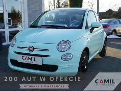 Seledynowy Używany 2019 Fiat 500 Hatchback | 32 500 zł