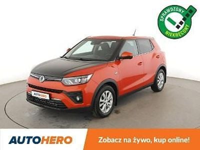 Czerwony Używany 2019 Ssangyong (KGM) Tivoli SUV | 45 700 zł (Dobra cena)