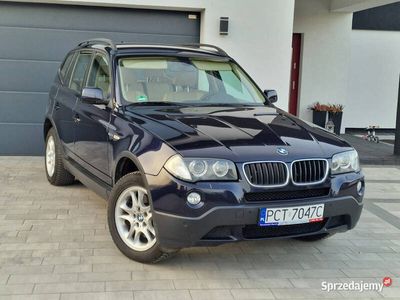 używany BMW X3 M47 lift BEZWYPADKOWA *śliczna* zarejestrowany *po serwisie* E83 (2…