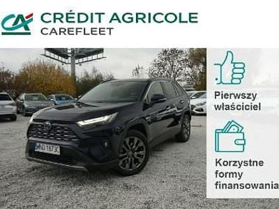 Niebieski ciemny (metalik) Używany 2022 Toyota RAV4 Hybrid Executive SUV | 157 900 zł (Drogi)