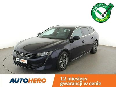 Niebieski (metalik) Używany 2019 Peugeot 508 Kombi | 61 500 zł (Uczciwa cena)
