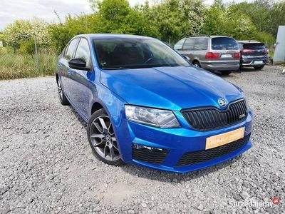 Niebieski Używany 2014 Skoda Octavia vRS Hatchback | 48 900 zł (Dość drogi)