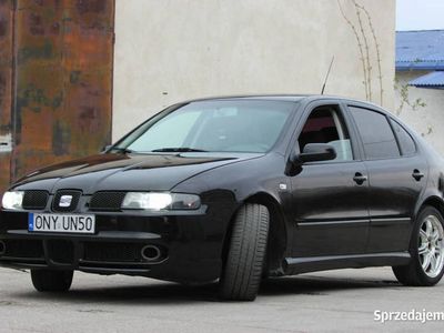 używany Seat Leon 2002r. 4X4 napęd 1,8 Turbo 180km Alufelgi 17" Pię…