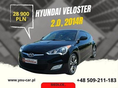 Czarny Używany 2014 Hyundai Veloster Hatchback | 29 000 zł