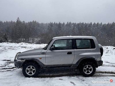 Szary Używany 2001 Ssangyong (KGM) Korando SUV | 14 500 zł