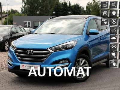 Niebieski (metalik) Używany 2017 Hyundai Tucson SUV | 59 999 zł (Dobra cena)