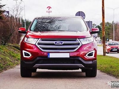 Bordowy Używany 2018 Ford Edge Titanium SUV | 92 250 zł (Drogi)