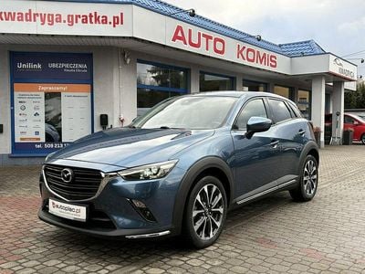 Używany Mazda CX-3 121 KM (88 kW) 2019 Niebieski SUV