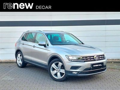 Szary Używany 2020 VW Tiguan Highline SUV | 99 900 zł (Dość drogi)