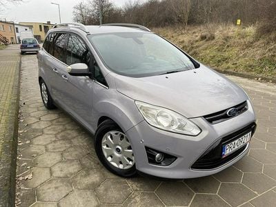Szary Używany 2010 Ford Grand C-Max Minivan | 23 999 zł (Drogi)