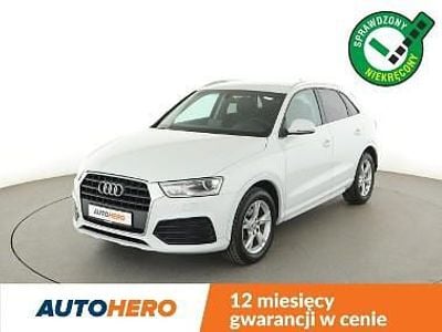 Biały (metalik) Używany 2016 Audi Q3 S-Line SUV | 65 500 zł (Uczciwa cena)