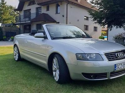 Srebrny Używany 2003 Audi A4 Cabriolet Kabriolet | 22 000 zł