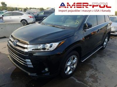 Czarny Używany 2019 Toyota Highlander Limited SUV | 118 000 zł
